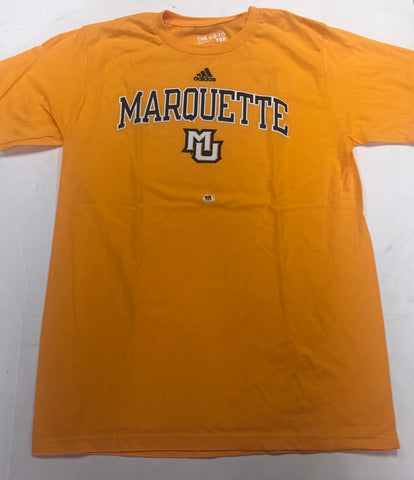Marquette Golden Eagles Adult Adidas Go-To Tee Golden Shirt