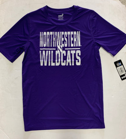 Northwestern Wildcats Youth Gen2 Dri-Fit Purple Small Logo Shirt