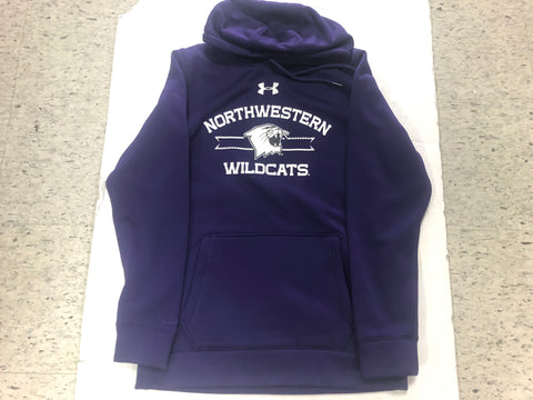 Northwestern Wildcats Adult Under Armour Purple Logo Sweatshirt