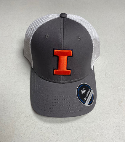 Illinois Adult Top Of The World Trucker Adjustable Hat