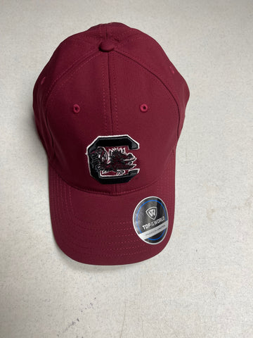 South Carolina Adult Top Of The World Trainer 20 Adjustable Team Color Hat