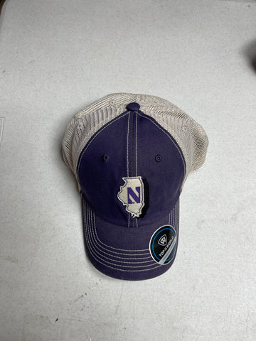 Northwestern Adult Top Of The World United 3 Adjustable Hat