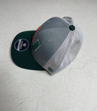 Miami Hurricanes Adult Top Of The World 3-Tone One Fit Hat