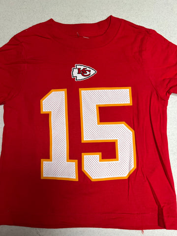 Patrick Mahomes Toddler Name And Number t-Shirt