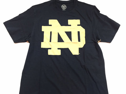 Notre Dame Fighting Irish '47 Brand Blue Logo Adult Shirt - Dino's Sports Fan Shop