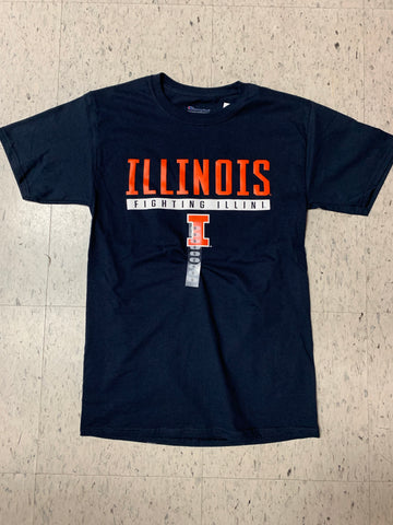 Illinois Fighting Illini Adult Blue Champion Shirt