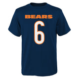 Jay Cutler #6 Chicago Bears NFL Youth Blue Shirt - Dino's Sports Fan Shop - 2