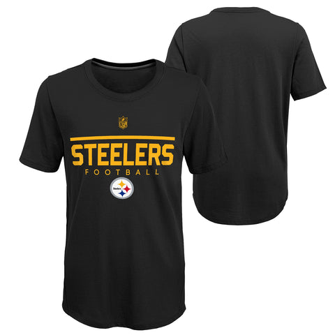Pittsburgh Steelers NFL Youth Tri-Blend Magna Shirt