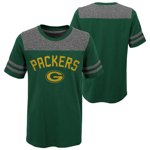 Green Bay Packers OuterStuff Youth NFL Two Tone S/S Shirt