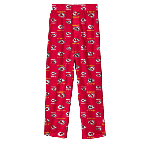 Kansas City Chiefs Youth Pajama Pants Sizes 8-20