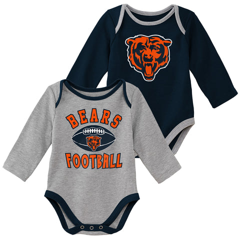 Chicago Bears 2-piece long sleeve creeper set