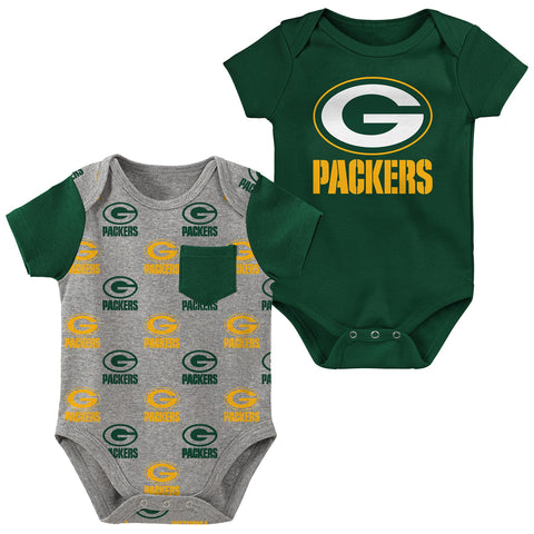 Green Bay Packers infant 2-piece creeper set