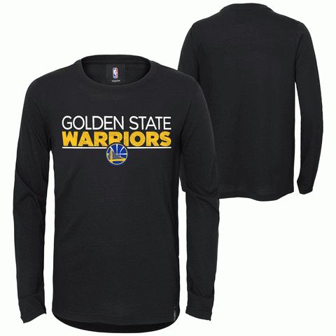 Golden State Warriors Tactical Ultra Black Long Sleeve Shirt