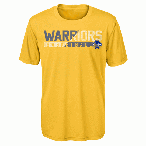 Golden State Warriors Youth Golden Yellow Shirt