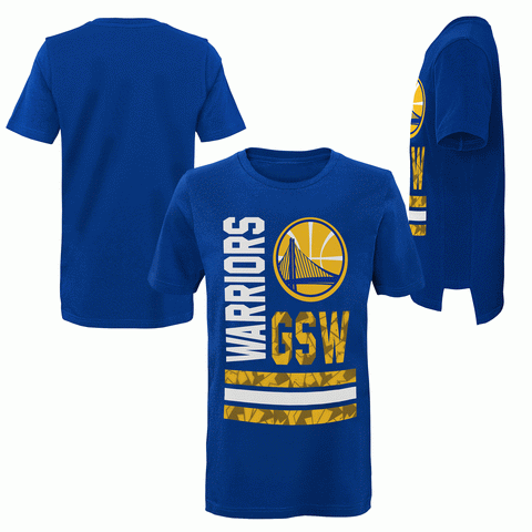 Golden State Warriors Youth Shattered Shirt