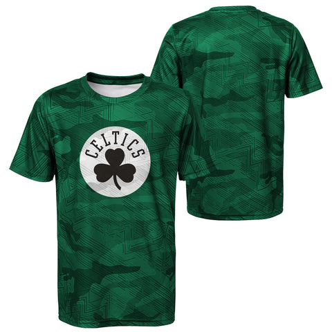 Boston Celtics Prime Camo Youth T-Shirt
