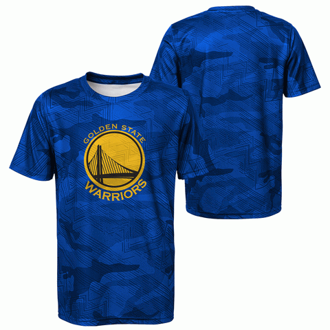 Golden State Warriors Youth Assault Sublimated Shirt