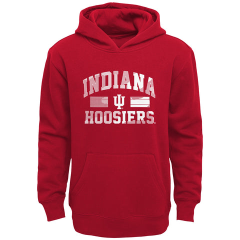 Indiana Hoosiers Youth Fade Out Sweatshirt Hoodie
