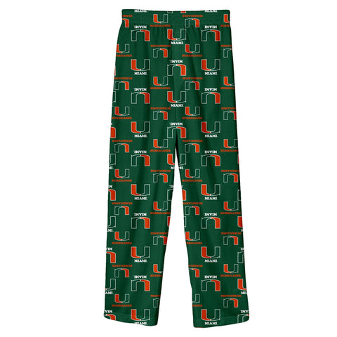 Miami Hurricanes youth pajama pants sizes 8-20