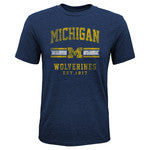 Michigan Wolverines Blue Youth Gen 2 T-Shirt