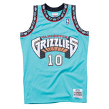 Mike Bibby Adult Mitchell and Ness Grizzles NBA Jersey