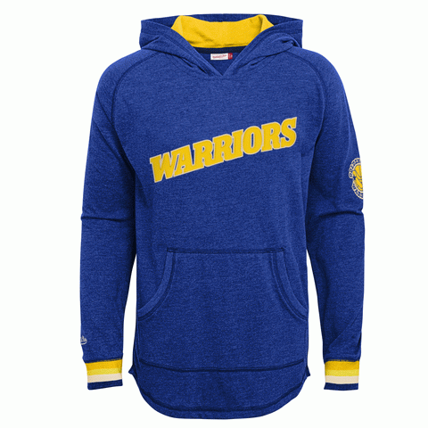 Golden State Warriors Youth Long Sleeve Hardwood Classic Hoodie