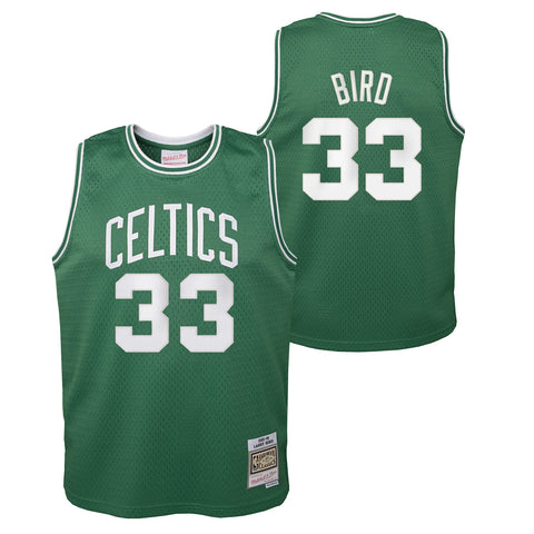 Youth Larry Bird Hardwood Classics Boston Celtics Jersey