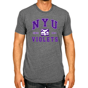 New York University Violets The Victory Heather Shirts