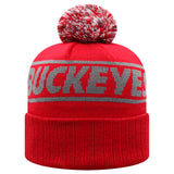 Ohio State Buckeyes Top of the World Women's Knit Winter Hat