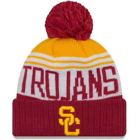 USC Trojans Team Pride Pom Winter Hat