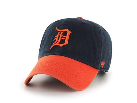 Detroit Tigers '47 Brand Two Tone Clean Up Adult Adjustable Hat