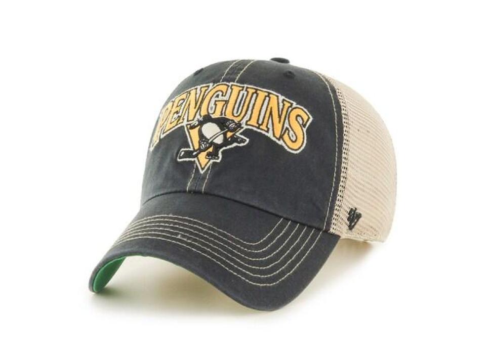 Men's '47 Gold Pittsburgh Penguins Vintage Classic Franchise Fitted Hat