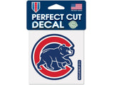 Chicago Cubs Wincraft Perfect Cut Decal 4x4