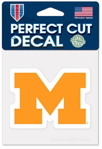Michigan Wolverines Wincraft Perfect Cut Decal 4x4