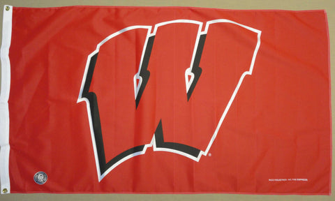 Wisconsin Badgers Rico Flag - 3' x 5' - Dino's Sports Fan Shop