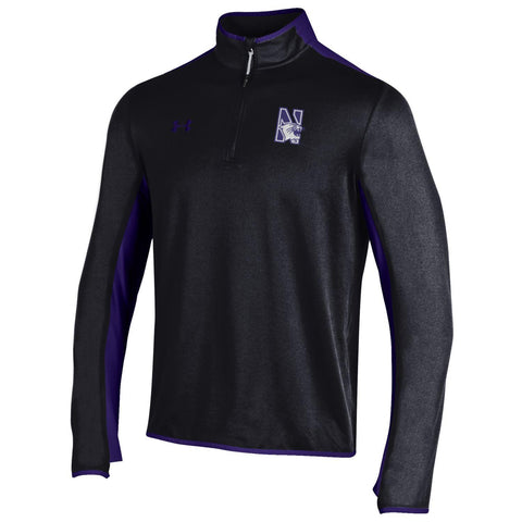 Northwestern Wildcats Under Armour Black/Purple Survival 1/4-Zip - Dino's Sports Fan Shop