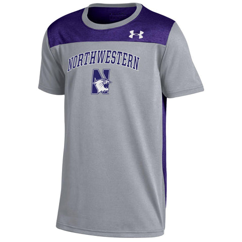 Northwestern Wildcats Under Armour Youth Foundation Shirt - Dino's Sports Fan Shop