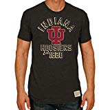 Retro Brand Indiana Hoosiers Adult Tri-Blend T-Shirt Black