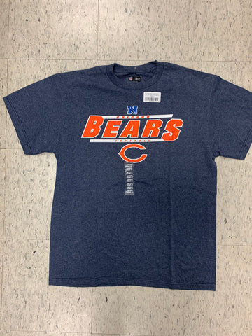 Chicago Bears Football Adult NFL Team Apparel Blue Shirt (L)
