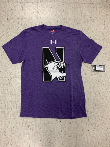 Northwestern Wildcats Adult Under Armour Legacy Purple Shirt
