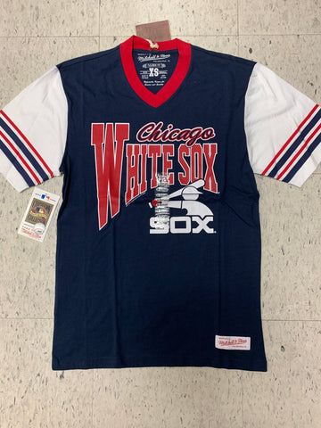 Chicago White Sox Adult Mitchell & Ness Navy Shirt