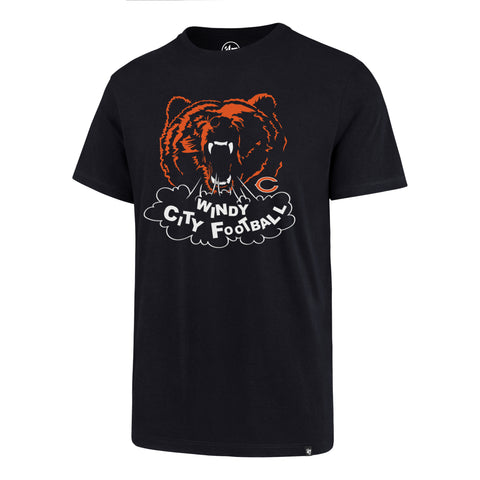 Chicago Bears Windy City Football 47 Brand Navy Adult Shirt