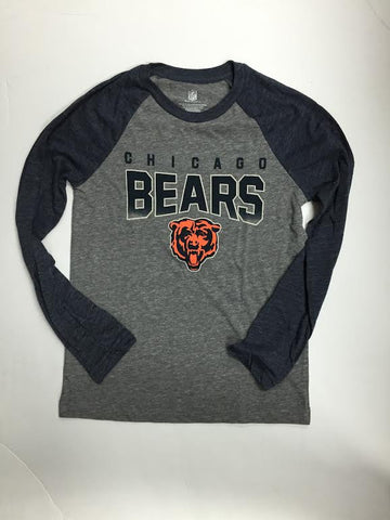 Chicago Bears NFL Grey L/S Shirt - Dino's Sports Fan Shop