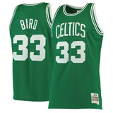 Larry Bird #33 Boston Celtics Jersey Stitched Adult