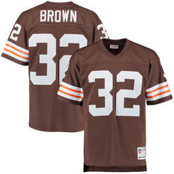 Jim Brown #32 Cleveland Browns Mitchell & Ness NFL Brown Replica Jersey