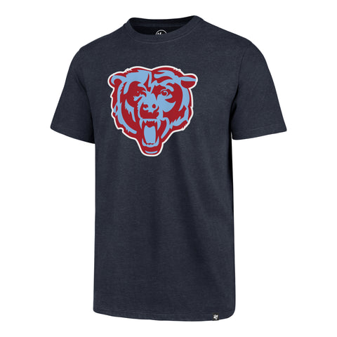 Chicago Bears Logo Chicago Colors 47 Brand Navy Shirt