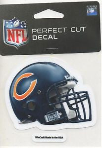 Chicago Bears Wincraft Helmet 4x5 Decal - Dino's Sports Fan Shop