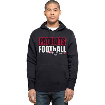 New England Patriots '47 Brand Blue Headline Adult Hoodie Sweatshirt