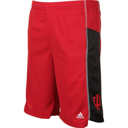 Indiana Hoosiers Adidas Red Mesh Climalite Youth Shorts