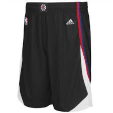 Los Angeles Clippers Adidas Black Youth NBA Shorts - Dino's Sports Fan Shop
